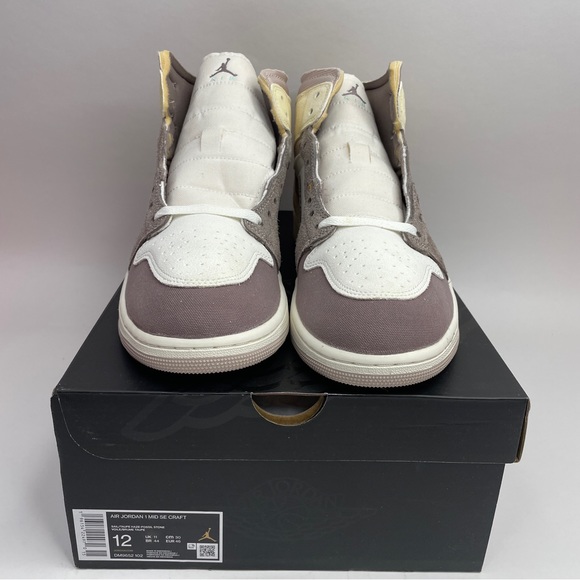 Nike Air Jordan 1 Retro Mid SE Craft “Taupe Haze” 2023 - Picture 2 of 4
